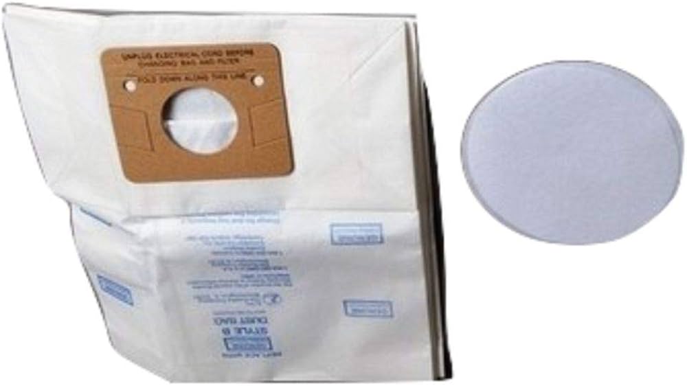 Replacement Vacuum Bags for Eureka Style B - 3 Pack