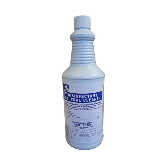 Disinfectant Neutral Cleaner - Concentrated Cleaning Solution - 1 Quart