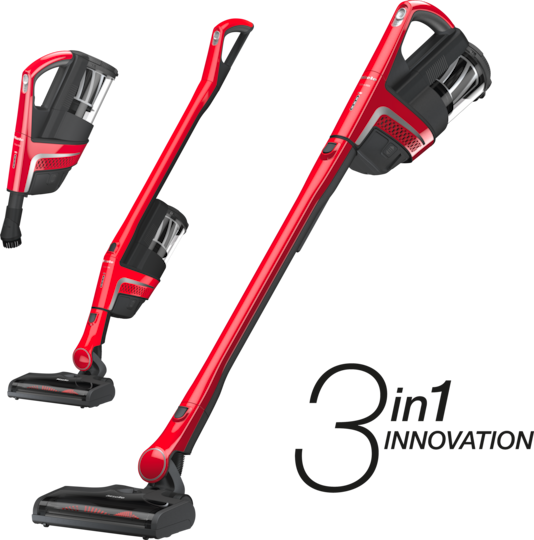 Miele Homecare Triflex HX1 3-In-1 Cordless Stick Vacuum - SMUL0 - Ruby Red