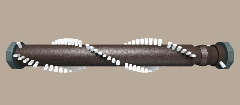 Eureka 12" Wooden Brushroll Assembly With 1 3/8" Pulley for Whirlwind Models