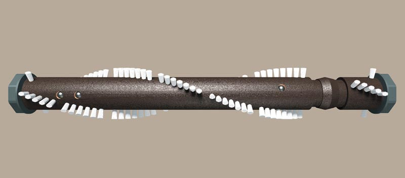 Eureka 14" Wooden Brushroll Assembly With 1 3/8" Pulley for Whirlwind Models