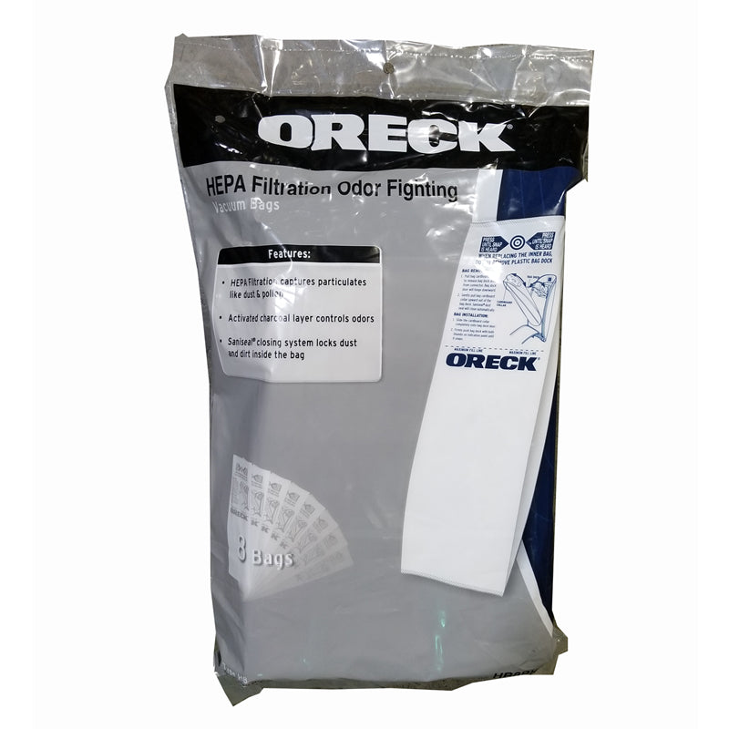 ORECK EDGE UPRIGHT BAGS 8PK