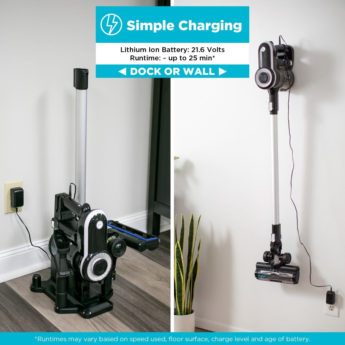 Simplicity S65D Cordless Multi-Use Stick Vacuum