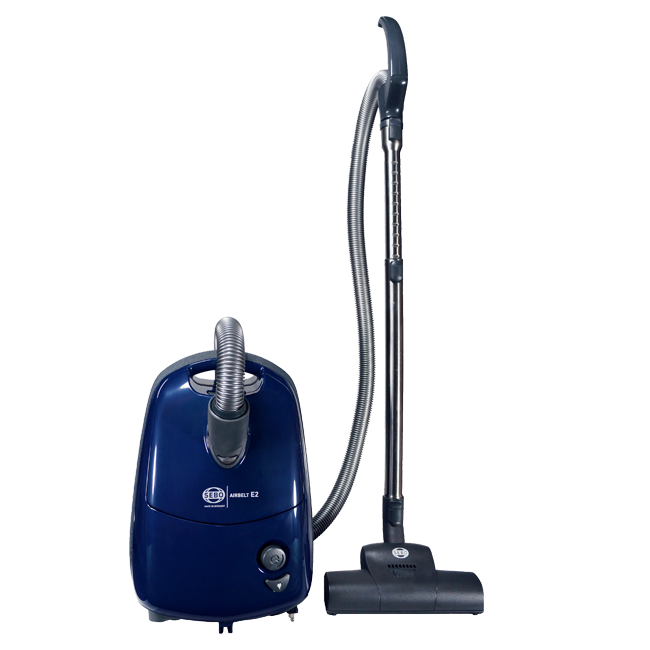 Sebo AIRBELT E2 Turbo Canister Vacuum Cleaner - Dark Blue - 91620AM