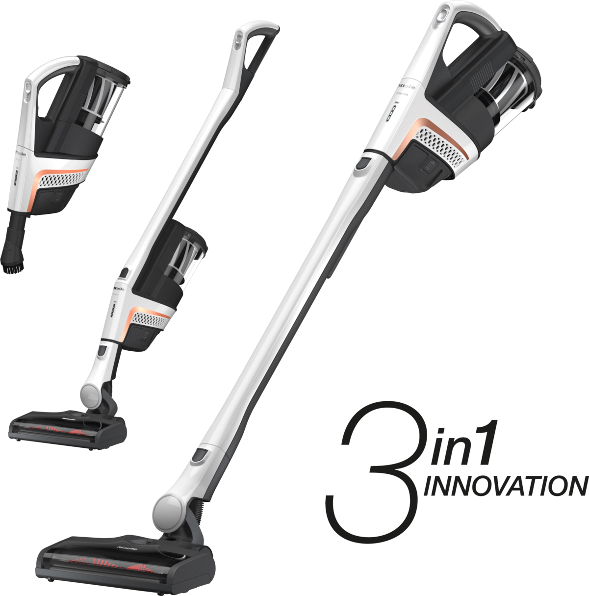 Miele Triflex HX1 3-In-1 Cordless Stick Vacuum - SMUL0 - Lotus White