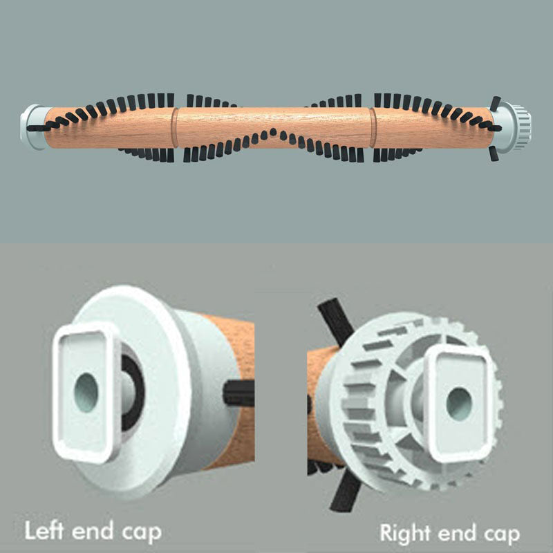 Electrolux Wooden PN 5 & 6 Brushroll with End Caps