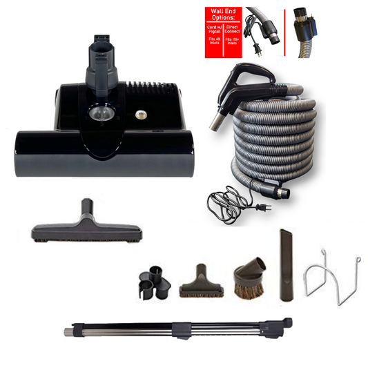 Supervacuums Central Vacuum Attachment Kit with L8 Powerhead