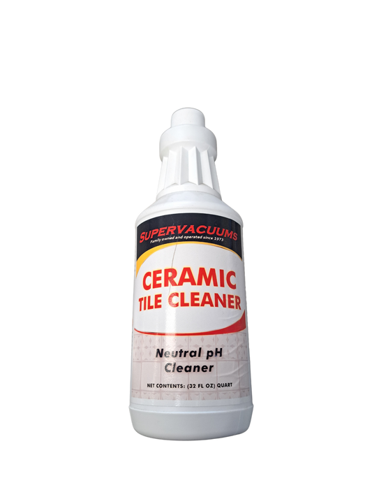 Supervacuums Ceramic Tile Cleaner - Neutral pH - 32oz