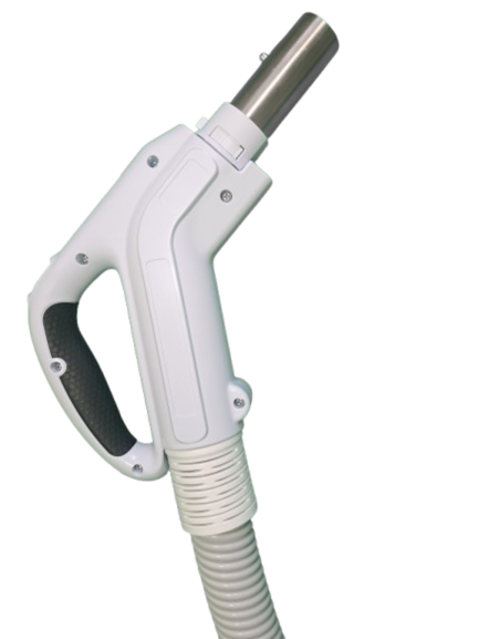 Supervacuums Superhose Universal Dual Voltage Central Vacuum Hose - Direct Connect and Plug - 37 Feet