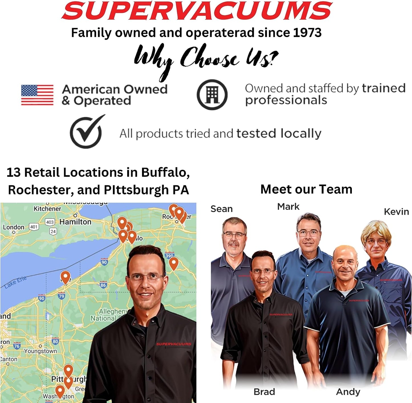 Supervacuums Deluxe Hepa Vacuum Bags for Riccar Supralite R10S, R10D, R10P, & R10SAND