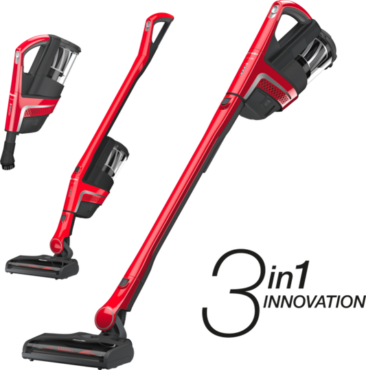 Miele Homecare Triflex HX1 3-In-1 Cordless Stick Vacuum - SMUL0 - Ruby Red