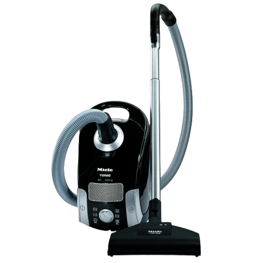 Miele Compact C1 Turbo Team PowerLine Canister Vacuum - SCAE0 - Obsidian Black