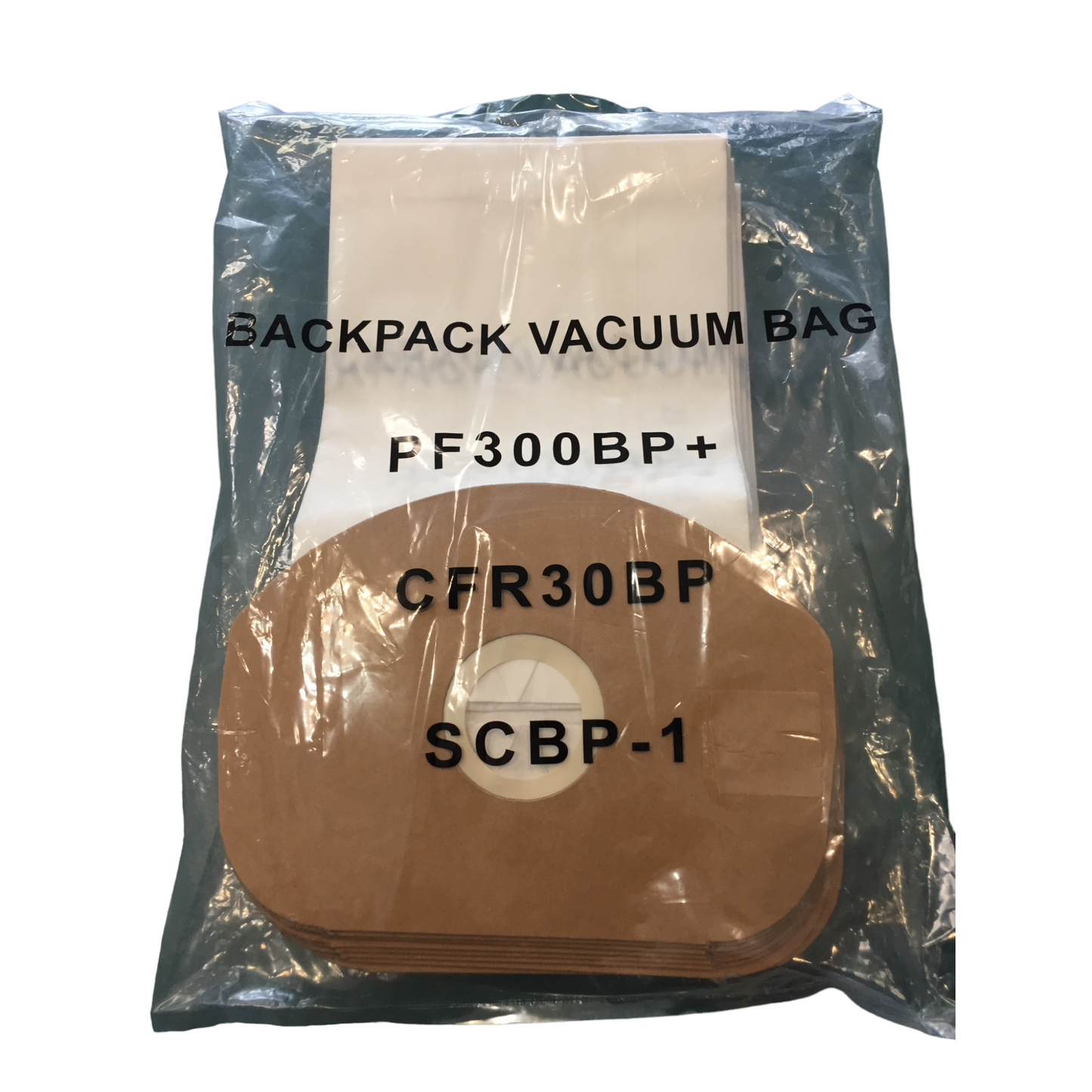 Carpet Pro Replacement Backpack Vacuum Bags - 10 Pack