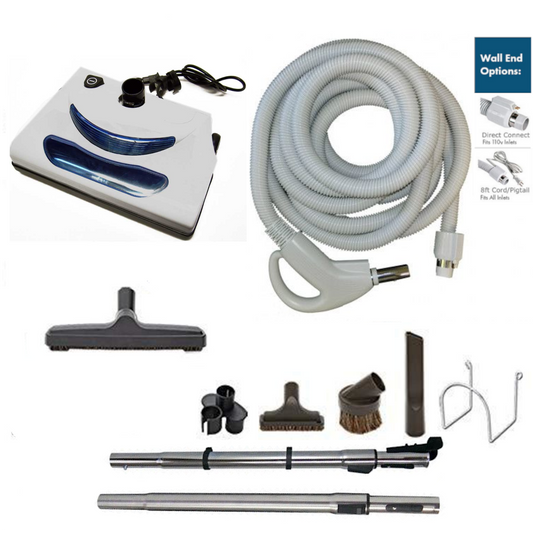 Supervacuums Central Vacuum Attachment Kit with EL5 Powerhead