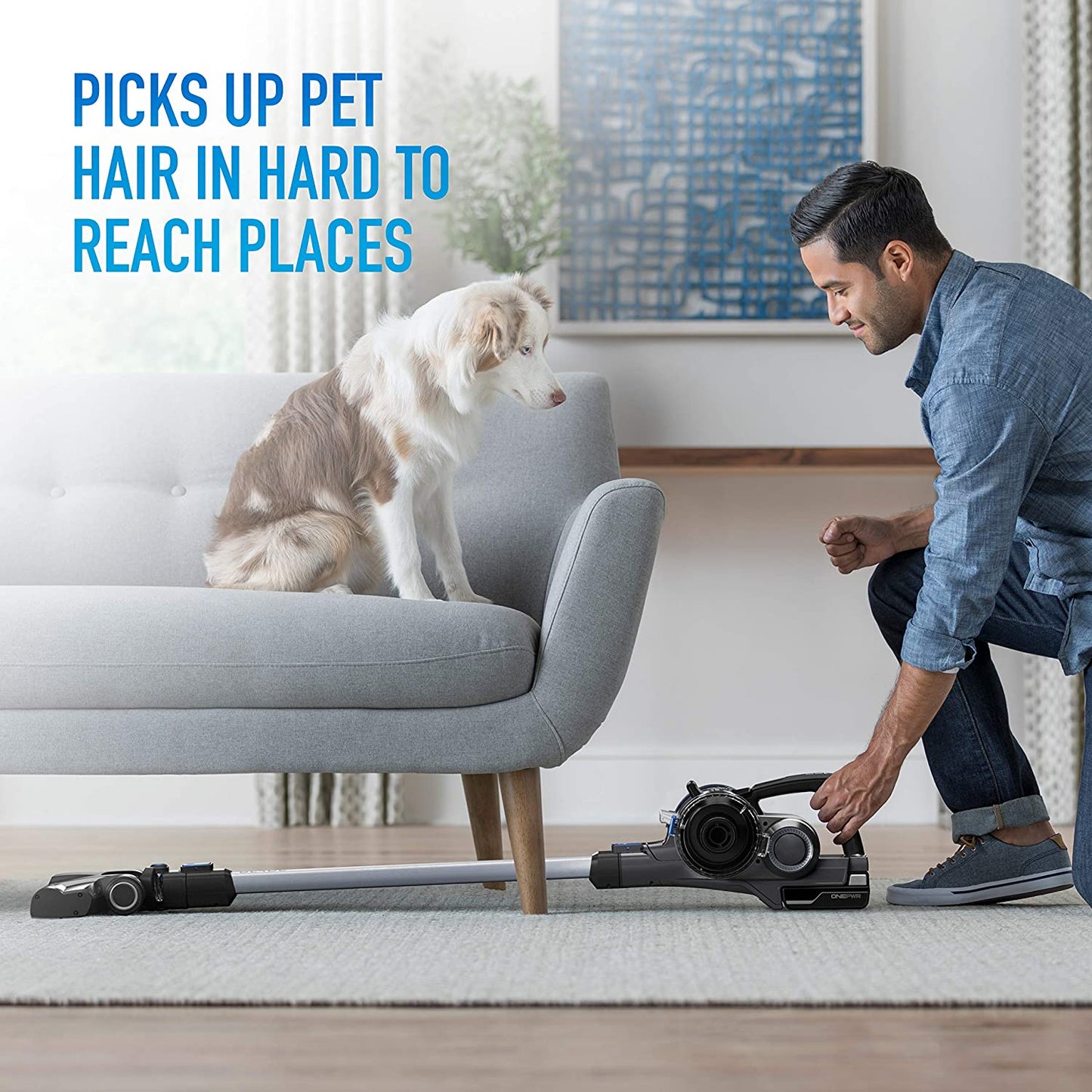 Hoover ONEPWR Blade+ Lightweight Cordless Stick Vacuum Cleaner - BH53310V