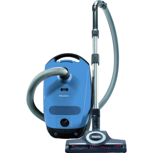 Miele Classic C1 Turbo Team Canister Vacuum Cleaner, Mystique Blue