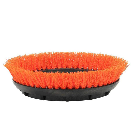 Oreck Orbiter Orange Scrubbing Brush with Nylon Bristles for Use with Orbiter Floor Cleaner Machine