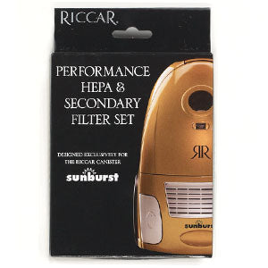 Riccar Sunburst HEPA, and charcoal filter set.