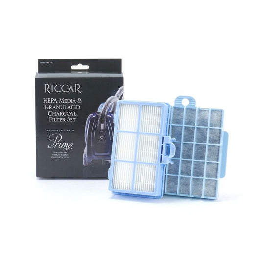 Riccar HEPA Media and Granulated Charcoal Prima Canister Filter Set - RF19G