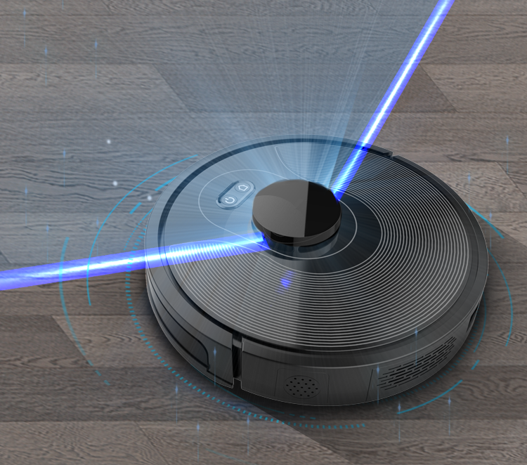 Automated Robot Vacuum Cleaner with Programmable Mapping