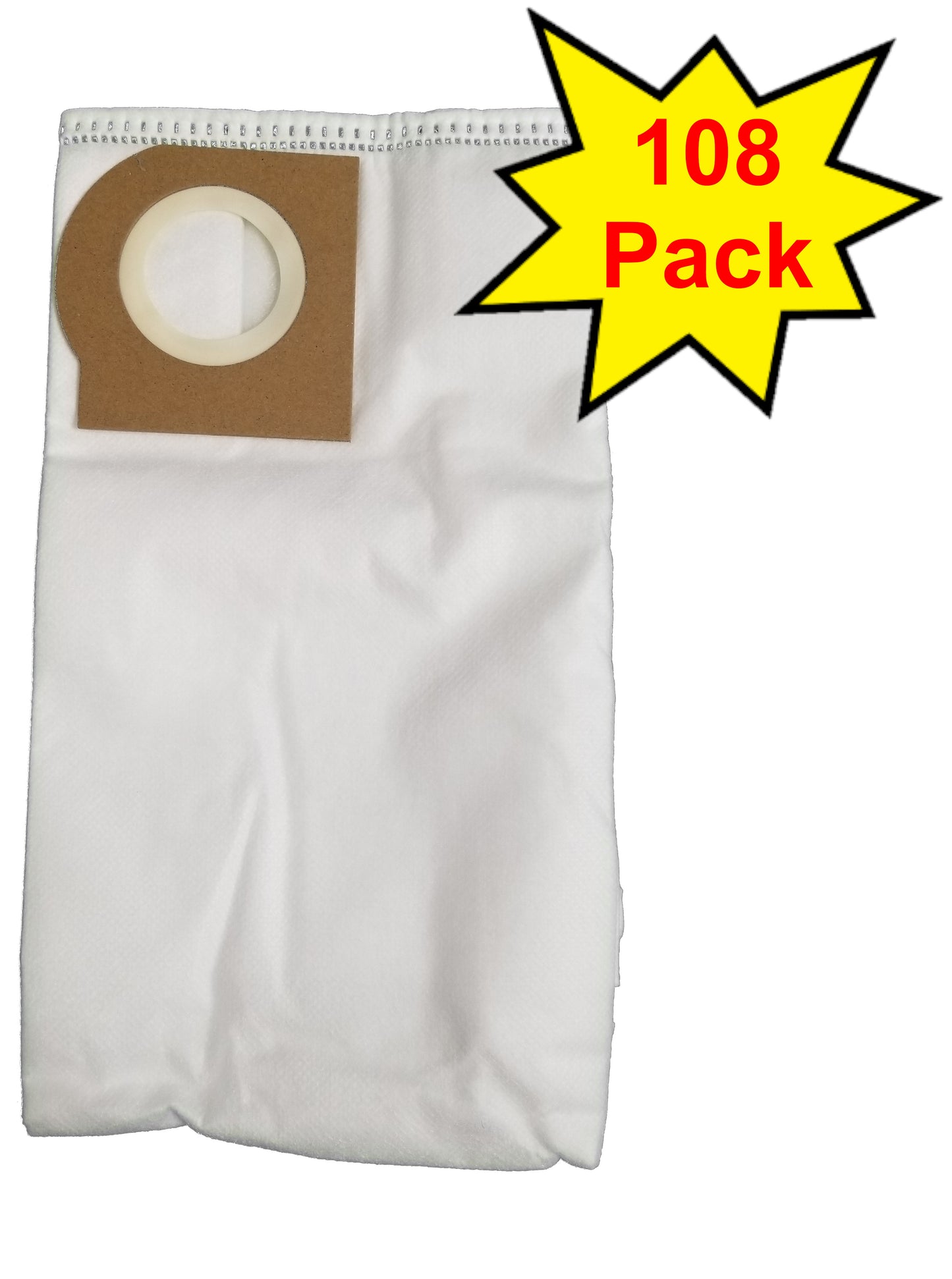 Supervacuums Type W Standard HEPA Vacuum Bags for Riccar Brilliance Vacuums Cleaners