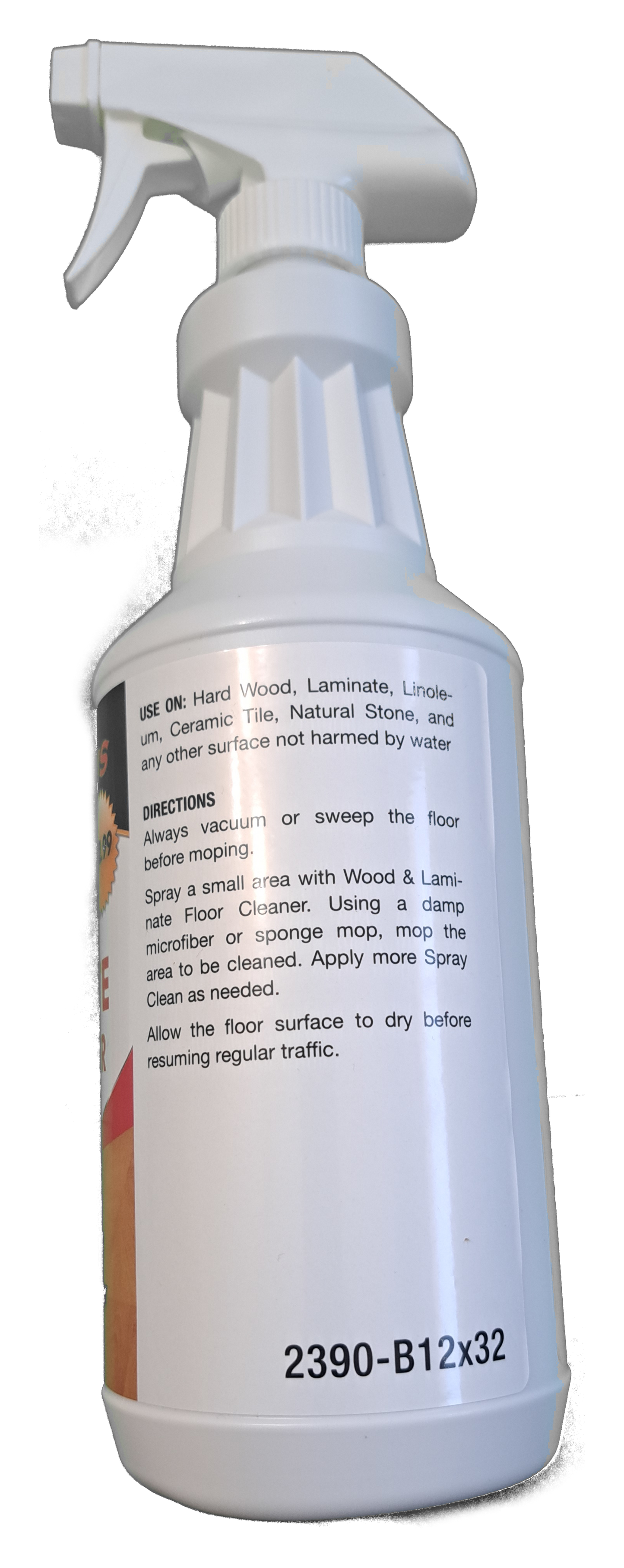 Supervacuums Natural Wood and Laminate Floor Cleaner Spray - 32 fl oz