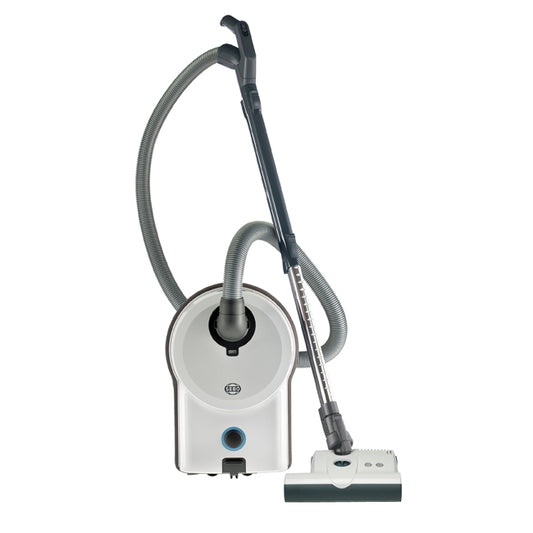 SEBO 90641AM Airbelt D4 Premium Canister Vacuum with Power Head - White