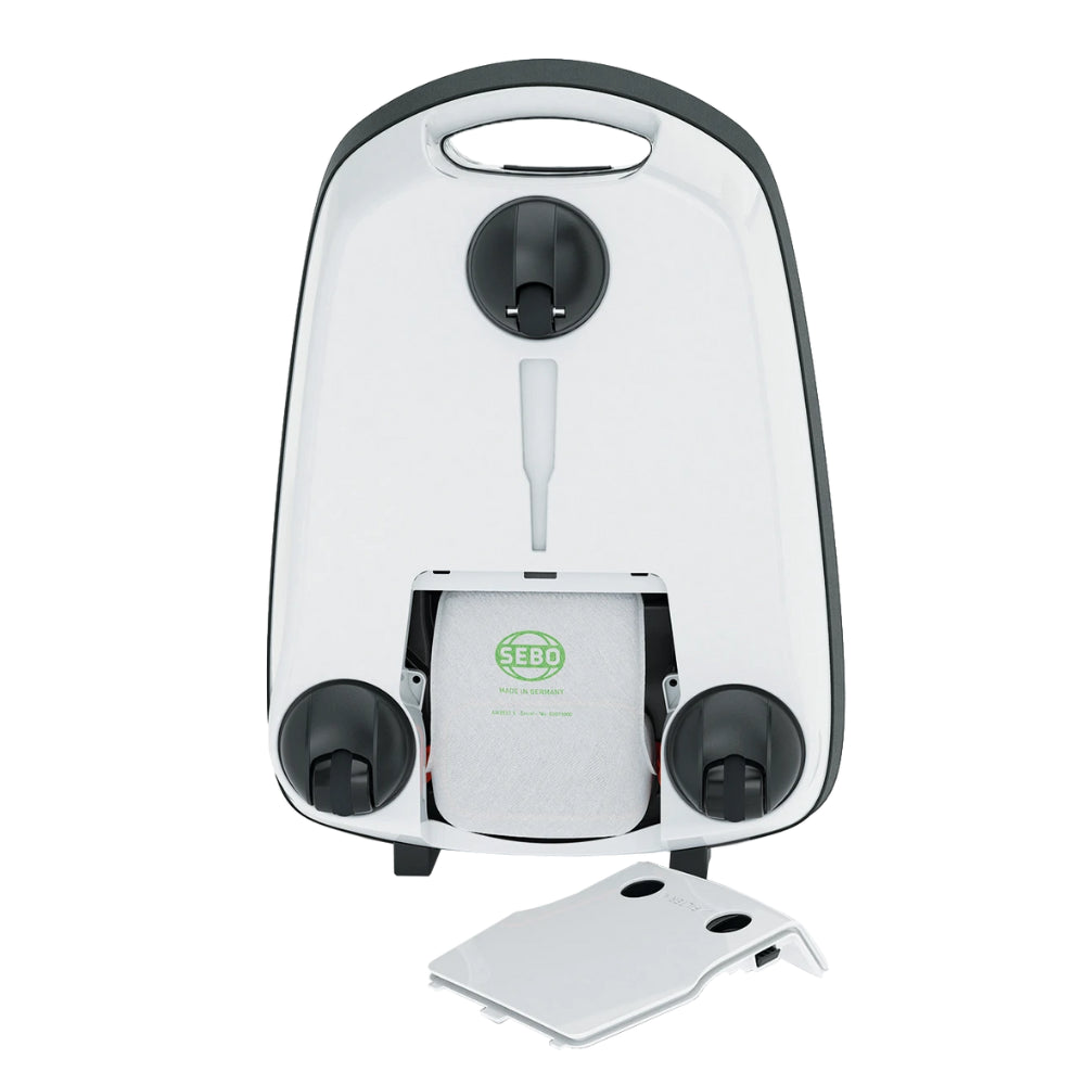 Sebo AirBelt E1 Kombi Suction Canister Vacuum Cleaner - White - 91602AM