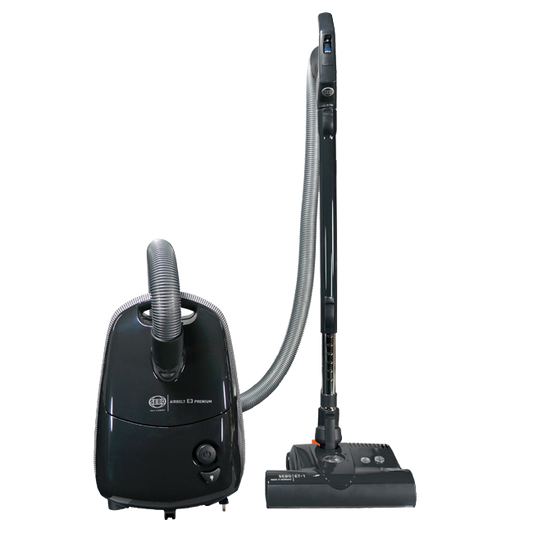 Sebo Airbelt E3 Premium Canister Vacuum Cleaner - Graphite - 91648AM