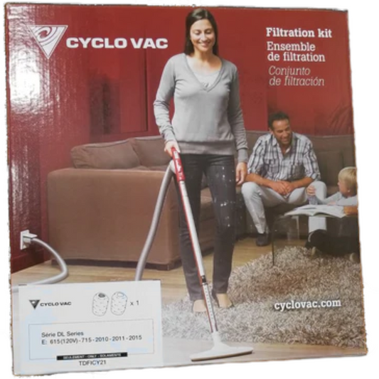 Cyclovac Central Vacuum DL200 filters