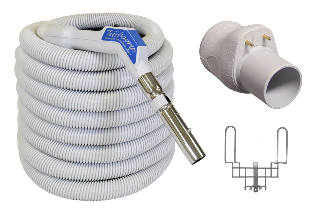 Vacuflo TurboGrip Low Voltage Hose for Central Vacuum Systems - 35' - 7352