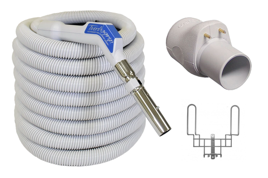 Vacuflo TurboGrip Low Voltage Hose for Central Vacuum Systems - 30' - 7352
